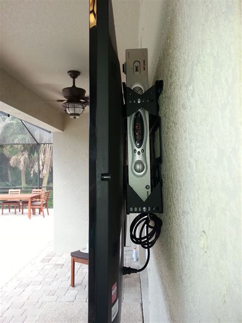 bracket to mount cable box behind tv|hide cable box wall mount.